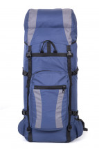 Рюкзак туристический Таймтур 1, синий-серый, 60 л, ТАЙФ 